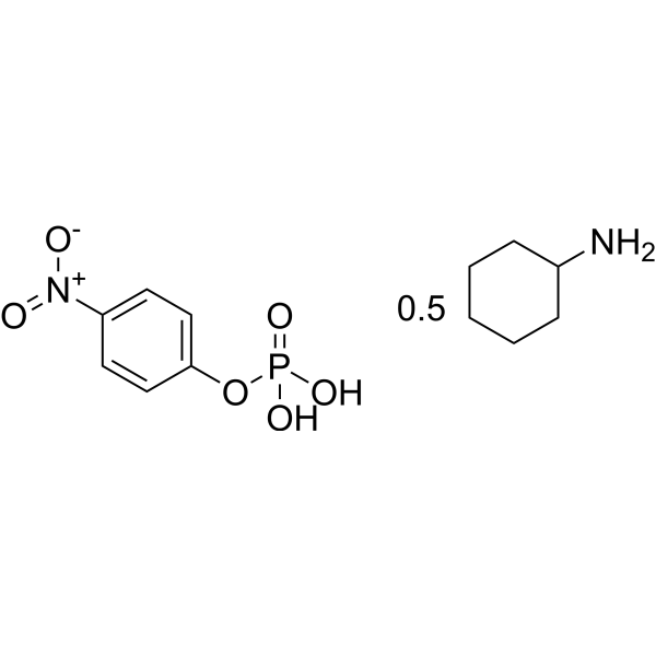 4-Nitrophenyl phosphate cyclohexylammonium 52483-84-8